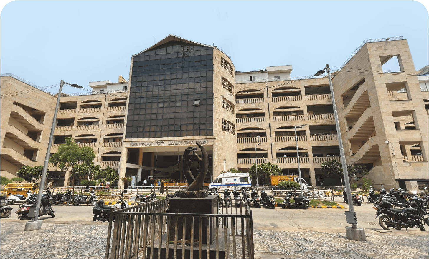 Rohini Court Building rehabilitation